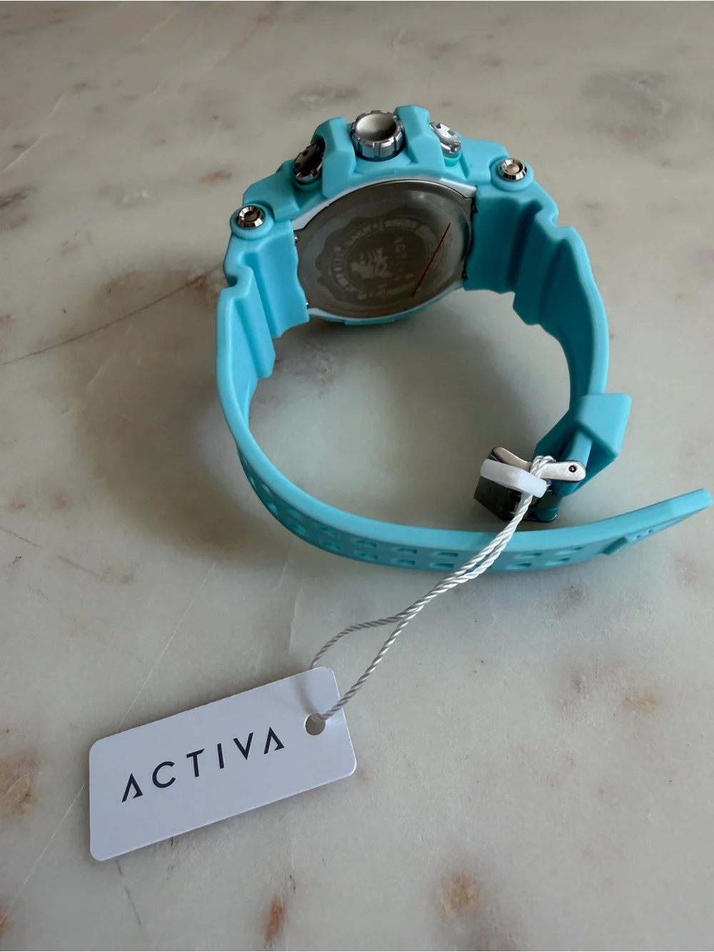 NWT Invicta x Activa Light Blue Watch with Carrying Case